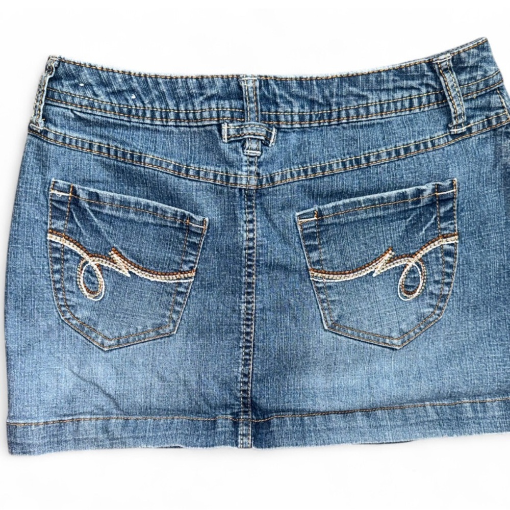 Denim Blue Women's Skirt - Picture 4 of 4